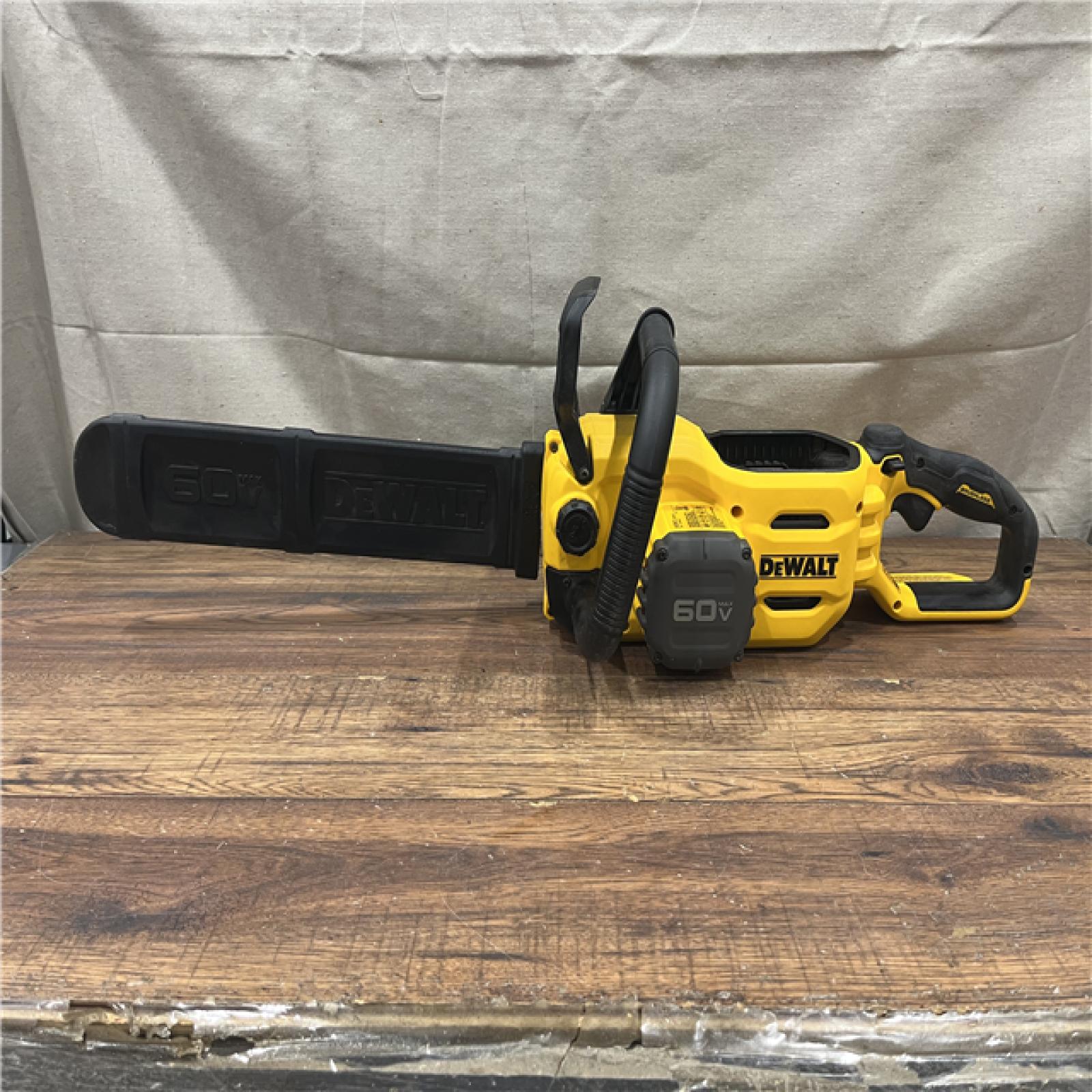 AS-IS DEWALT DCCS672B FLEXVOLT 60V MAX Brushless Cordless 18 Chainsaw (Tool Only)