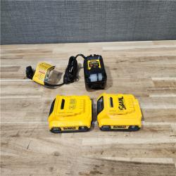 HOUSTON LOCATION - AS-IS DEWALT 2 TOOL COMBO KIT W/ (2) BATTERY & CHARGER