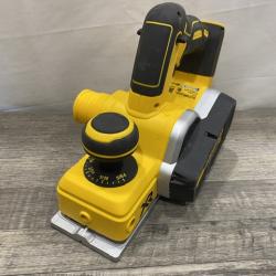 AS-IS DEWALT 20V MAX XR Cordless Brushless 3-1/4 in. Planer (Tool Only)