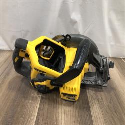 AS-IS DEWALT FLEXVOLT 60V MAX Cordless Brushless 7-1/4 in. Wormdrive Style Circular Saw (Tool Only)