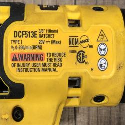 AS-IS DEWALT ATOMIC 20V MAX Cordless 3/8 in. Ratchet (Tool Only)