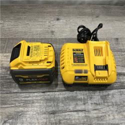 AS-IS DEWALT 20V/60V MAX FLEXVOLT Lithium-Ion 9.0Ah Battery and Charger Starter Kit