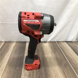 AS-IS Milwaukee FUEL 18V Lithium-Ion Brushless Cordless 1/2 in. Impact Wrench w/Friction Ring Kit