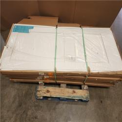 Phoenix Eightdoors 30 in. x 80 in. x 1-3/4 in. 2-Panel Shaker Solid Core White Primed Pine Wood Interior Door Slab Pallet (7-Doors)