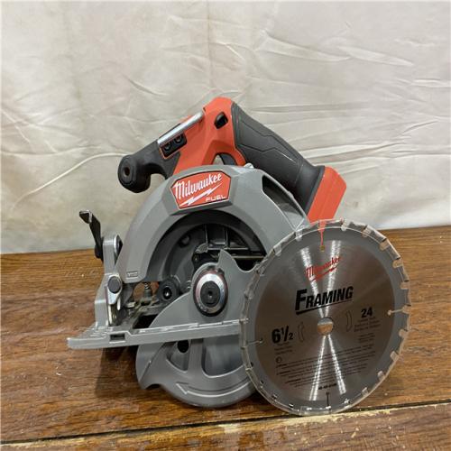 AS-IS M18 FUEL 18V Lithium-Ion Brushless Cordless 6-1/2 in. Circular Saw (Tool-Only)