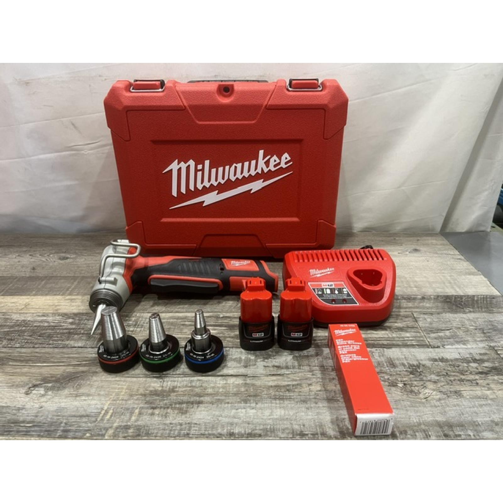 AS-IS Milwaukee Cordless PEX Expansion Tool Kit