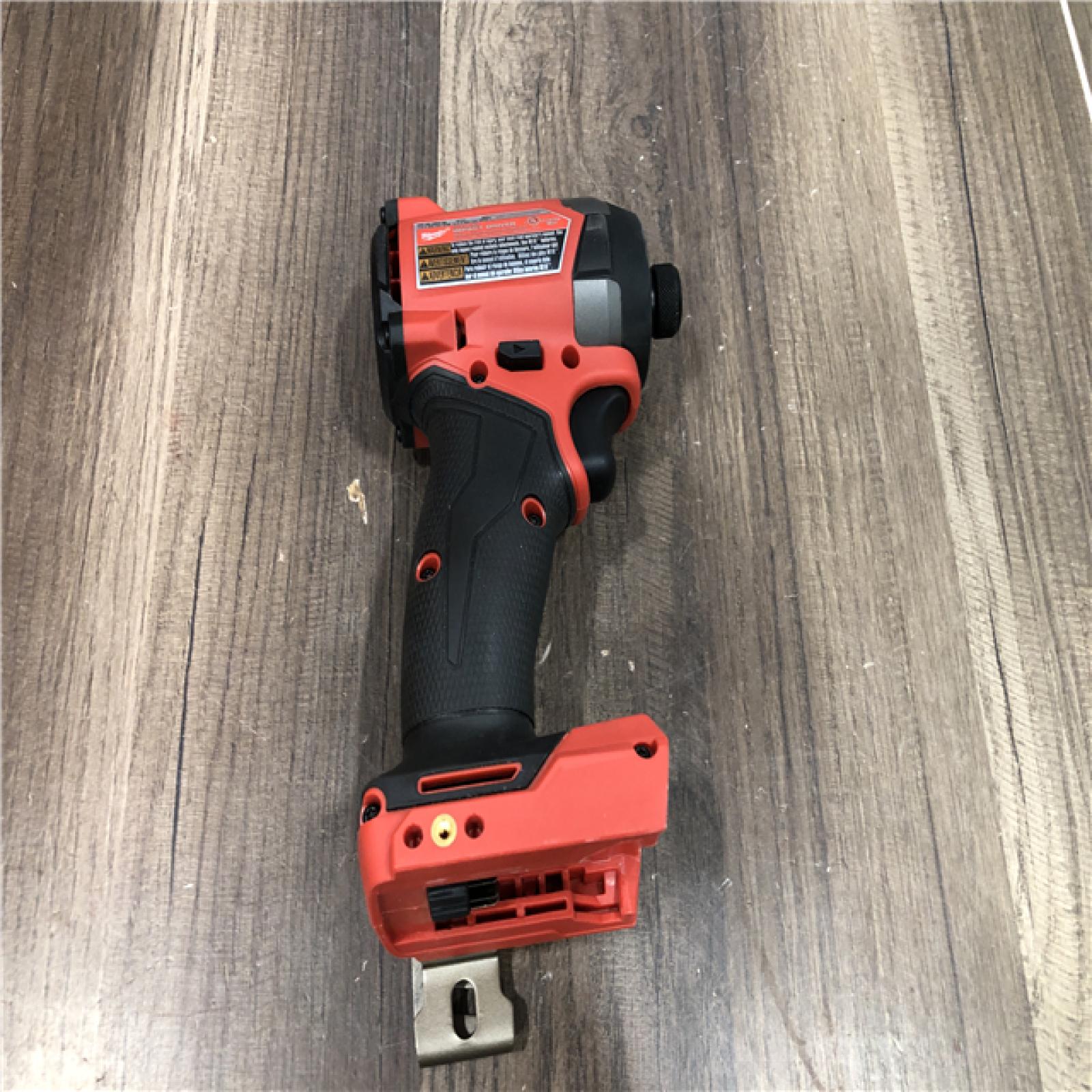 AS-IS Milwaukee FUEL 18V Lithium-Ion Brushless Cordless 1/4 in. Hex Impact Driver (Tool-Only)