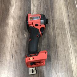 AS-IS Milwaukee FUEL 18V Lithium-Ion Brushless Cordless 1/4 in. Hex Impact Driver (Tool-Only)