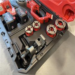 AS-IS - Milwaukee M18 FUEL One-Key Cordless Brushless Compact Pipe Threader Kit
