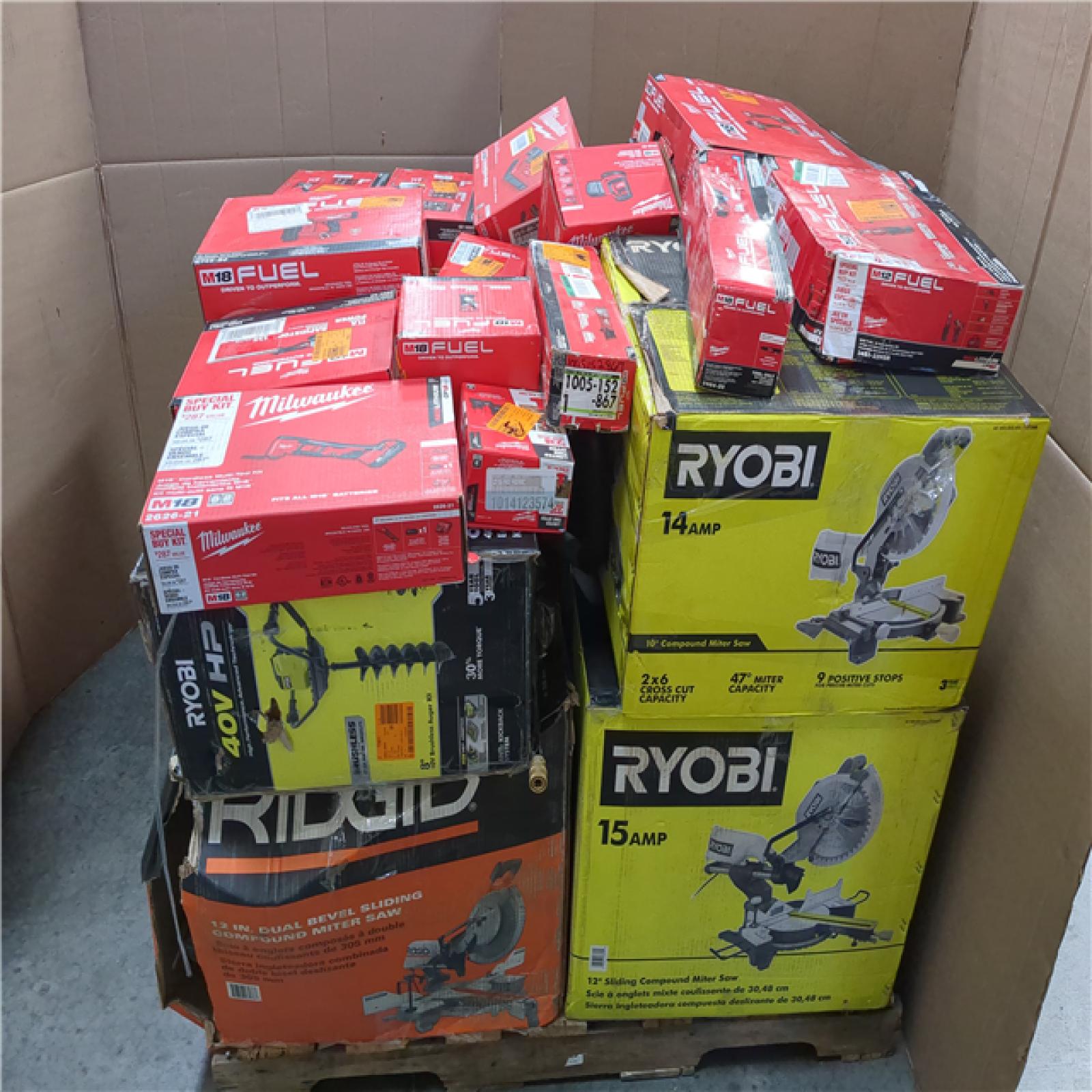 CALIFORNIA AS-IS TOOL PALLET