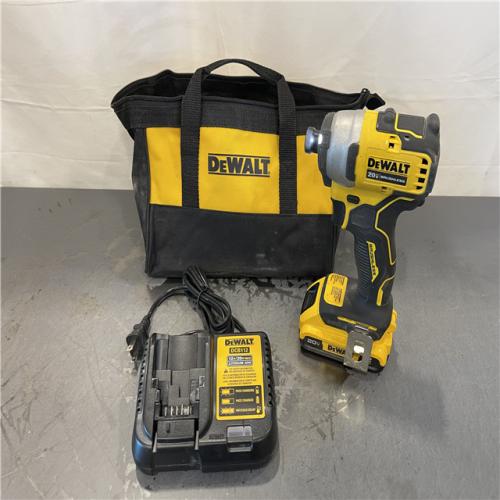 AS-IS - DEWALT ATOMIC 20V MAX* Brushless Cordless Compact 1/4 in. Impact Driver Kit