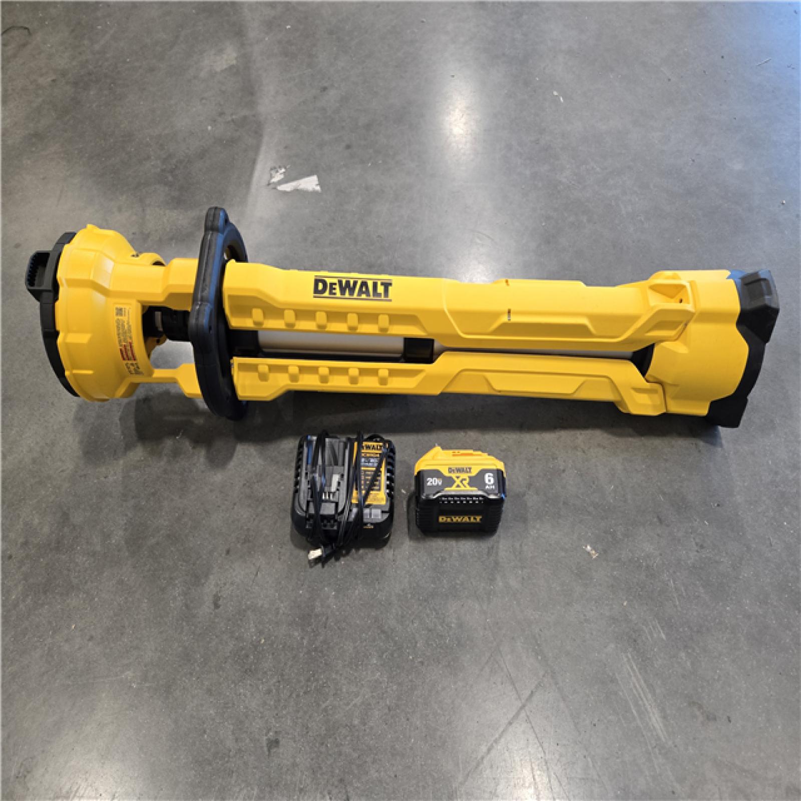 AS-IS Dewalt LED Rechargeable Stand Work Light Kit