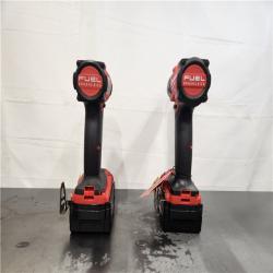 AS-IS- Milwaukee FUEL 18V Lithium-Ion Brushless Cordless Hammer Drill and Impact Driver Combo Kit