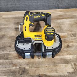 HOUSTON LOCATION - AS-IS Dewalt DCS377B 20V MAX ATOMIC Brushless Cordless 1-3/4  Compact Bandsaw (TOOL ONLY)