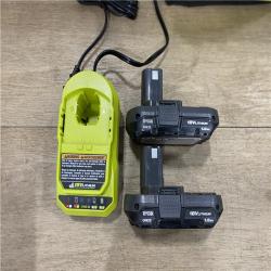 AS-IS RYOBI ONE+ 18V Cordless 2-Tool Combo Kit