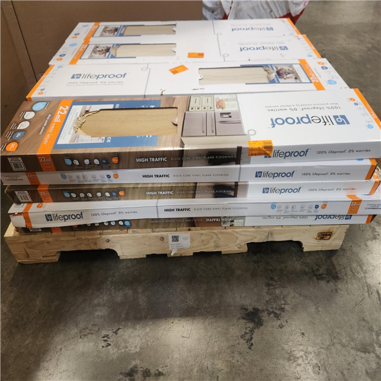 Phoenix AS-IS Mixed Lifeproof Flooring Pallet (20 Cases)