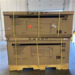 DALLAS LOCATION- AS-IS HUSKY 62IN DRAWER AND HUTCH