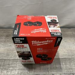 NEW - Milwaukee 18-Volt Lithium-Ion XC Extended Capacity 5.0 Ah Battery Pack (2-Pack)