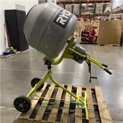 Dallas Location - As-Is  Ryobi 5 Cu. ft. Portable Concrete Mixer