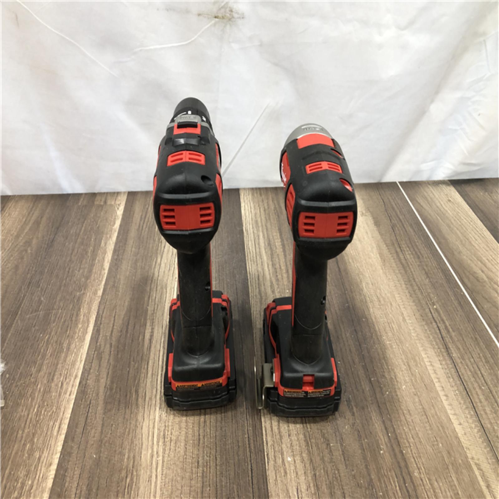AS-IS Milwaukee 18V Lithium-Ion Cordless Drill Driver/Impact Driver Combo Kit