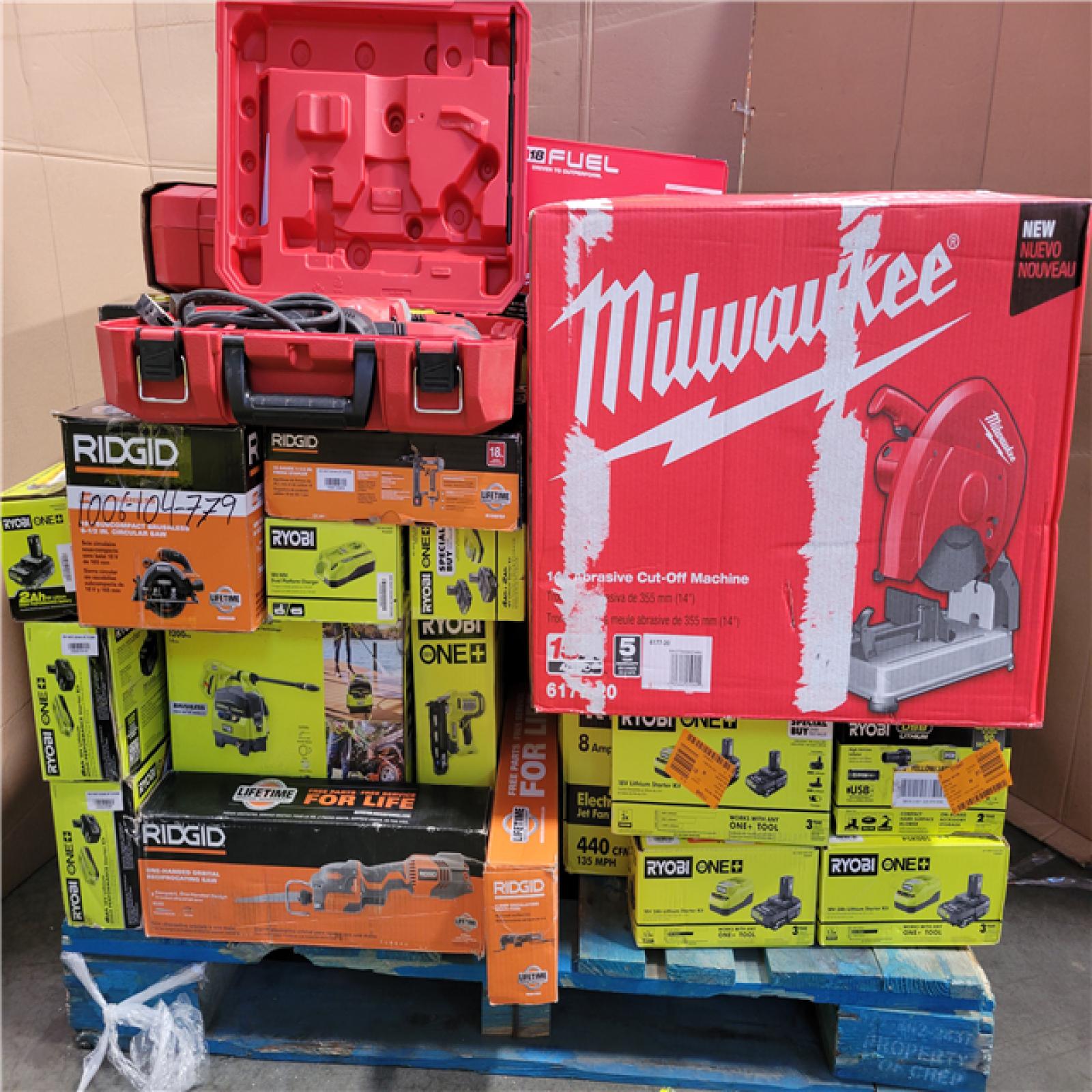 CALIFORNIA AS-IS TOOL PALLET