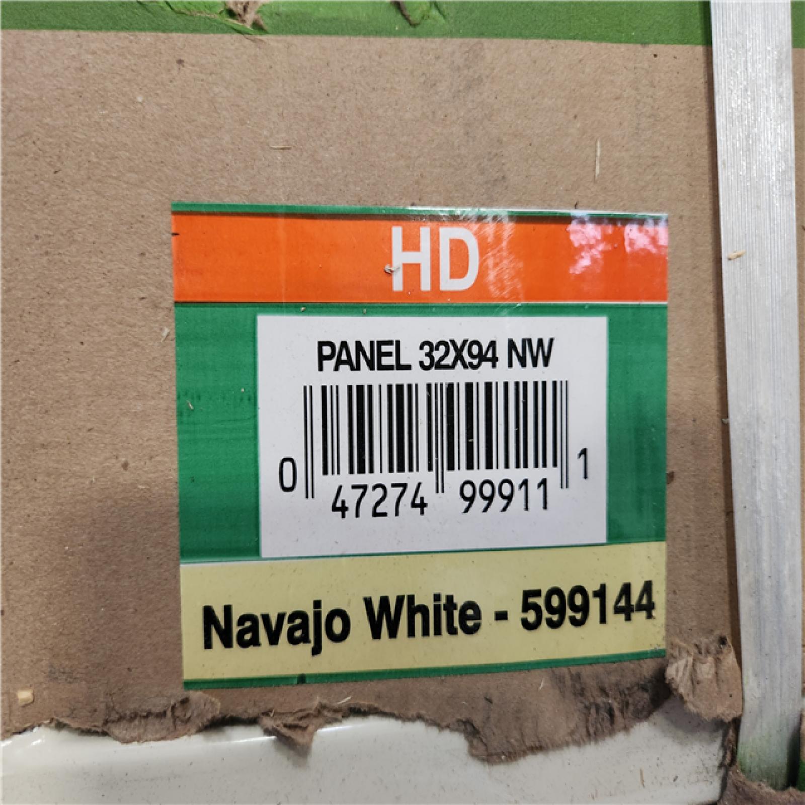 Phoenix Location AS-IS Welded Steel Fencing Navajo White-599144 Panel 32X94 Pallet (10-Count)