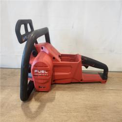 AS-IS- Milwaukee FUEL 16 in. 18V Lithium-Ion Brushless Battery Chainsaw (Tool-Only)