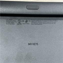 AS-IS Logitech MX Keys Advanced Wireless Illuminated Keyboard - Graphite