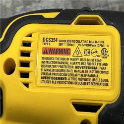 AS-IS DEWALT ATOMIC 20V MAX Cordless Brushless Oscillating Multi Tool (Tool Only)