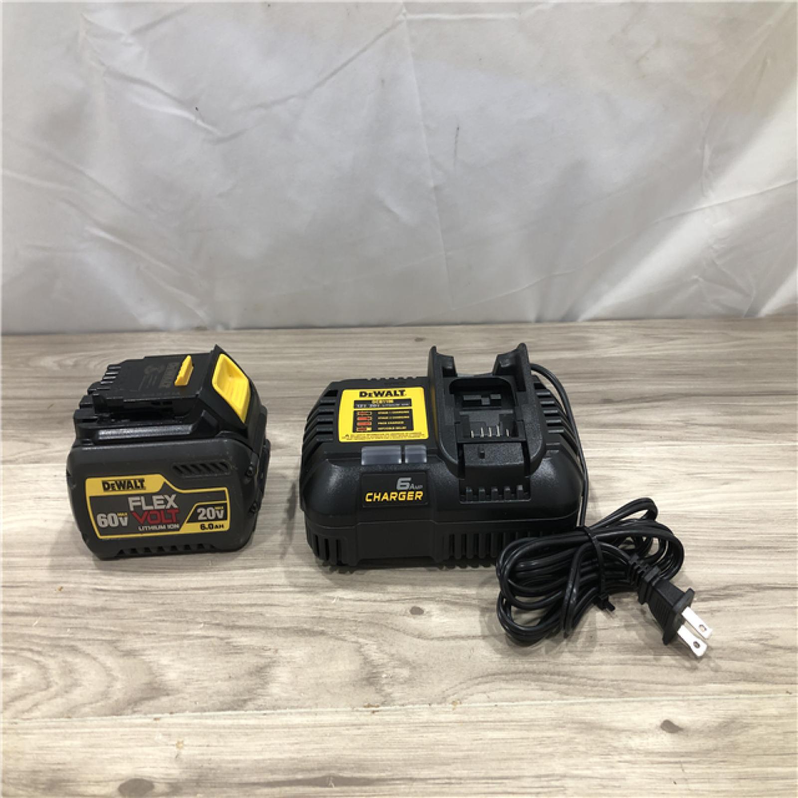 AS-IS DEWALT FLEXVOLT 20V/60V MAX Lithium-Ion 6.0Ah Battery Kit