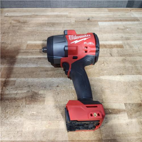 Houston Location AS-IS Milwaukee FUEL 18V Lithium-Ion Brushless Cordless 1/2 in. Impact Wrench with Friction Ring (Tool-Only)