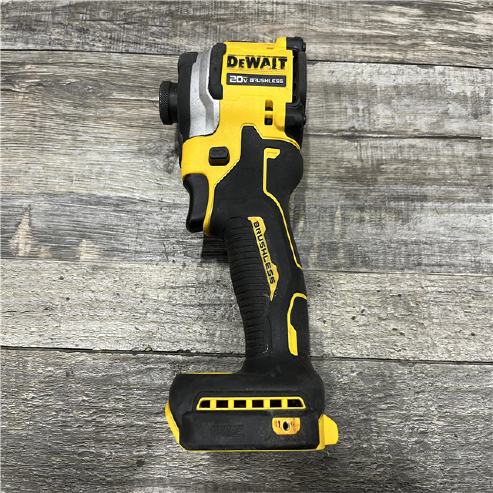 AS-IS DEWALT ATOMIC 20V MAX Cordless Brushless Compact 1/4 in. Impact Driver (Tool Only)