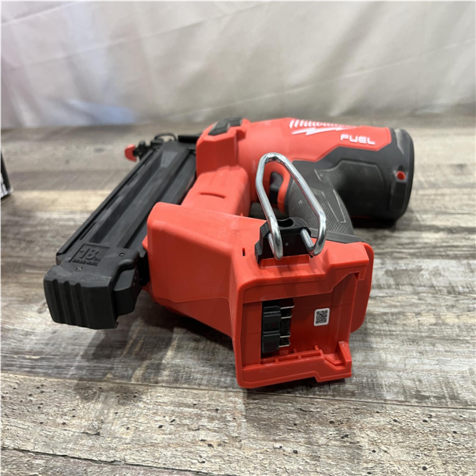 AS-IS Milwaukee FUEL 18-Volt Lithium-Ion Brushless Cordless Gen II 18-Gauge Brad Nailer (Tool-Only)