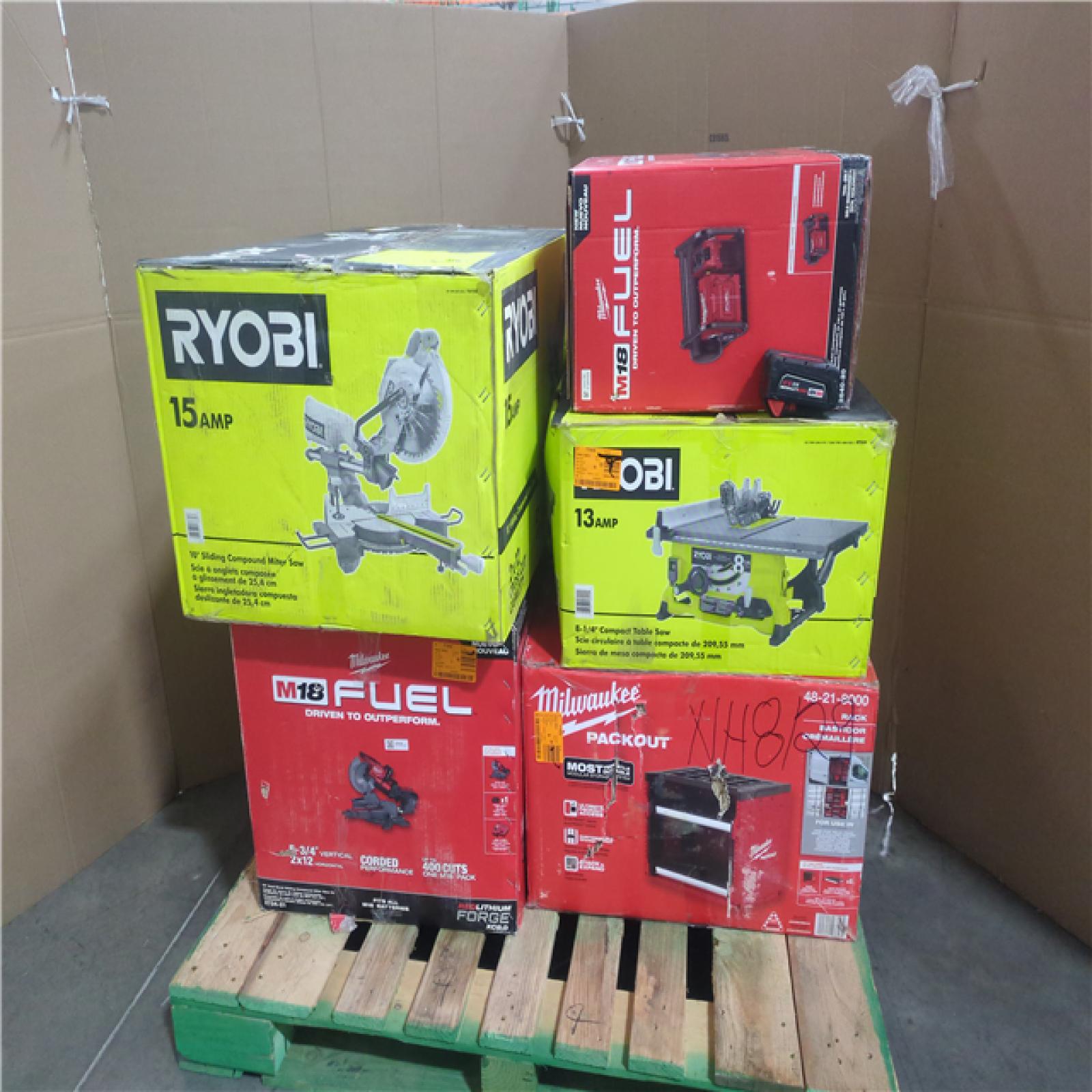 CALIFORNIA AS-IS TOOL PALLET