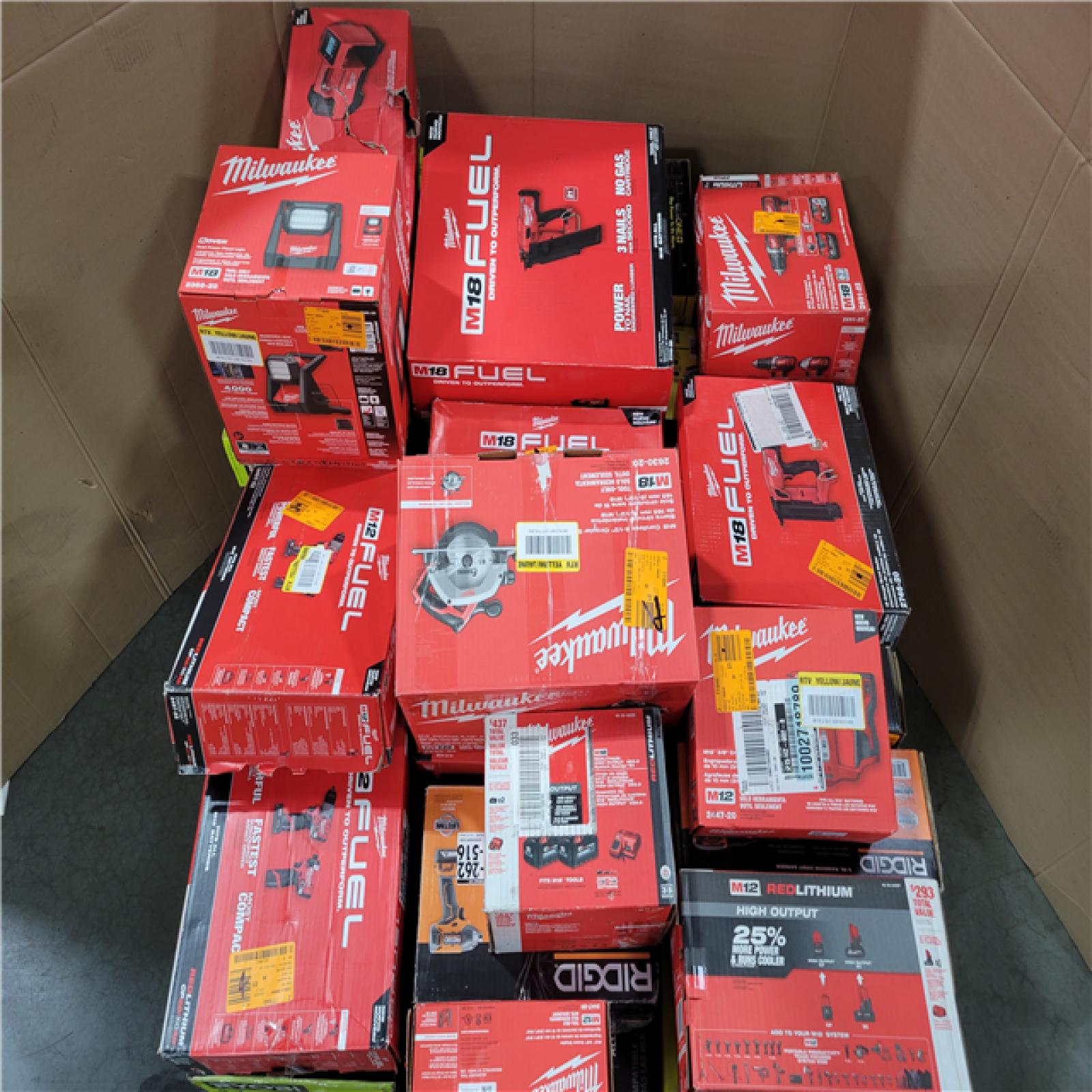 CALIFORNIA AS-IS TOOL PALLET