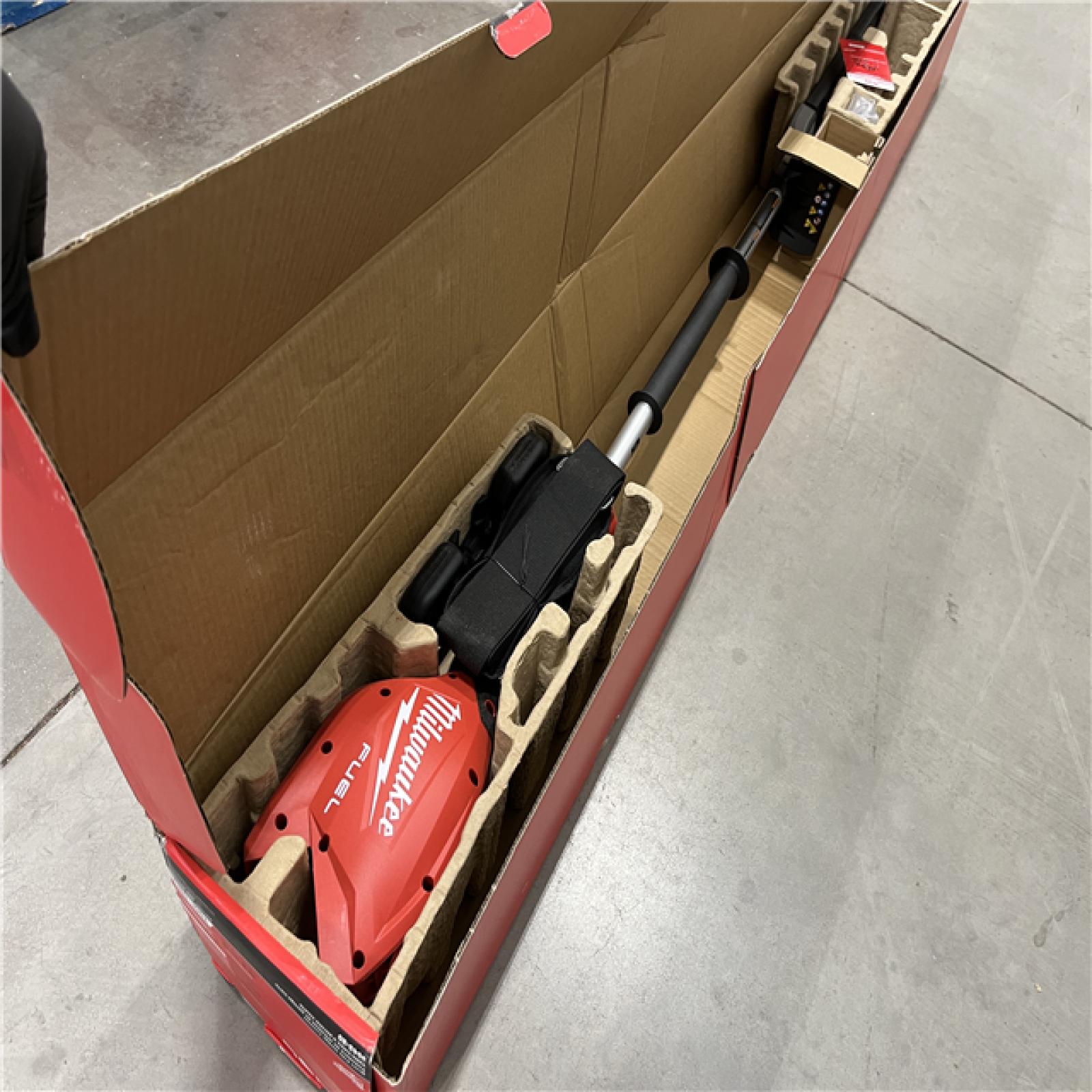 AS-IS Milwaukee FUEL 18V 20 in. Brushless Cordless Battery Powered Short Pole Hedge Trimmer (Tool-Only)