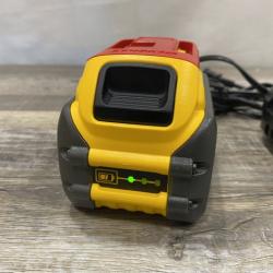 AS-IS DEWALT FLEXVOLT 20V/60V MAX Lithium-Ion 6.0Ah Battery Pack with 6 Amp Output Charger
