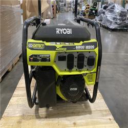 Dallas Location - As-Is RYOBI 6800-Watt Gasoline Powered Portable Generator