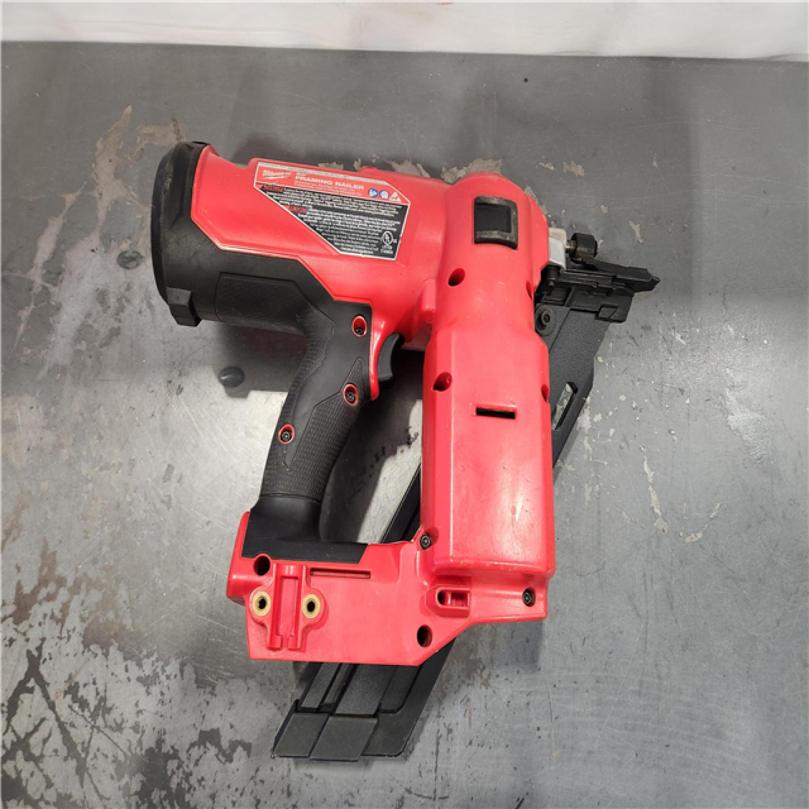 AS-IS- Milwaukee M18 FUEL 21-Degree Cordless Framing Nailer (Tool Only)