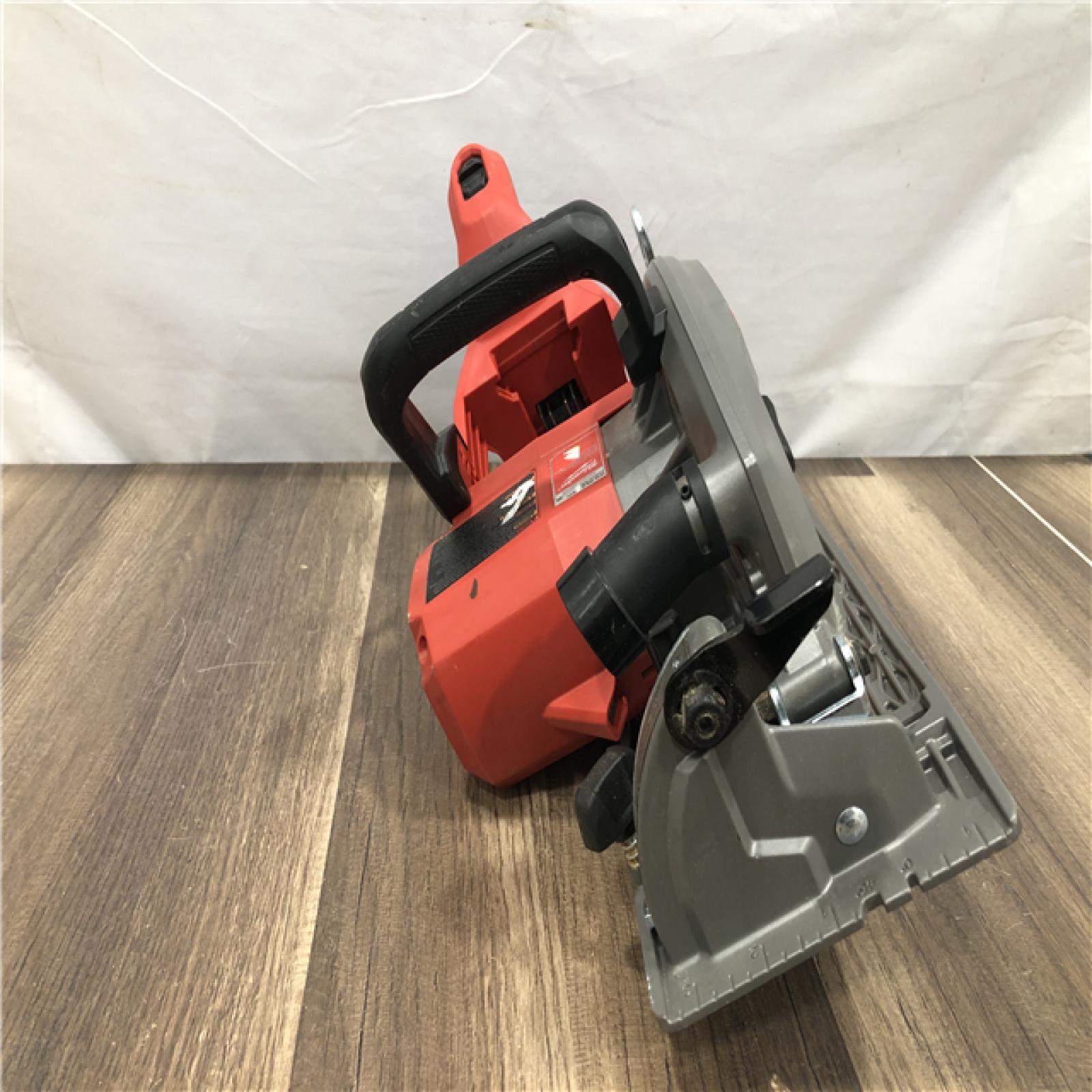 AS-IS Milwaukee FUEL 18V Lithium-Ion Cordless 7-1/4 in. Rear Handle Circular Saw (Tool-Only)