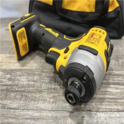 AS-IS DEWALT Atomic 20V Max Lithium-Ion Brushless Cordless Compact 1/4 in. Impact Driver Kit