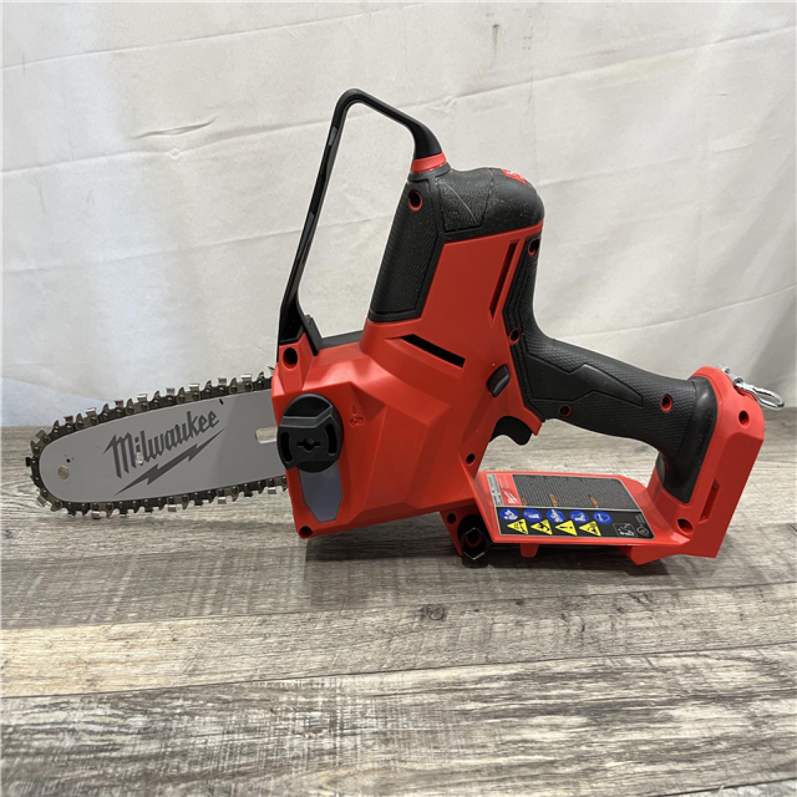 AS-IS Milwaukee FUEL 18V Lithium-Ion Brushless Cordless 8 in. HATCHET Pruning Saw (Tool-Only)