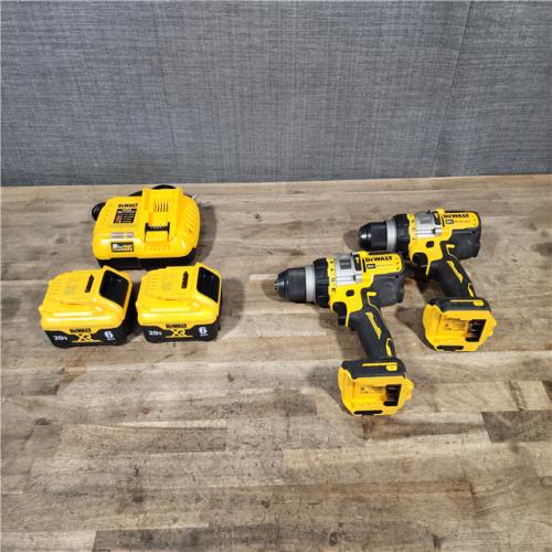 HOUSTON LOCATION - AS-IS DEWALT 2 TOOL COMBO KIT W/ (2) BATTERY & CHARGER