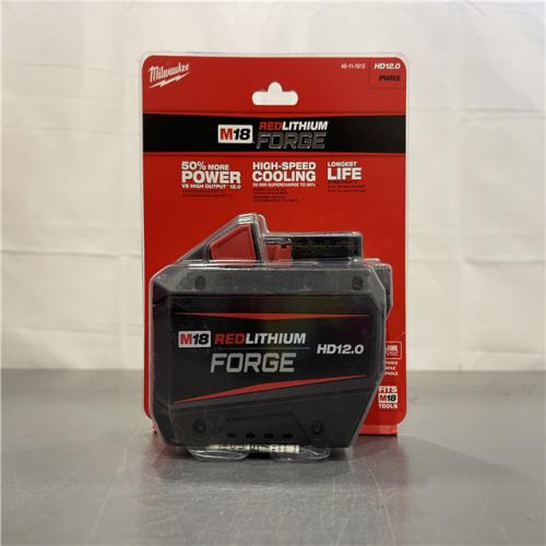 NEW! - Milwaukee M18 Forge 12 Ah Lithium-Ion Redlithium HD Battery 1 Pc