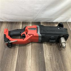 AS-IS Milwaukee  FUEL 18V Lithium-Ion Brushless Cordless GEN 2 SUPER HAWG 1/2 in. Right Angle Drill (Tool-Only)
