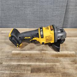 HOUSTON LOCATION - AS-IS DEWALT 60V MAX Cordless Brushless 4.5 in. to 6 in. Small Angle Grinder with Kickback Brake (Tool Only)