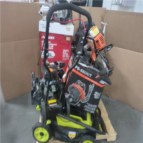 California AS-IS OUTDOOR POWER EQUIPMENT