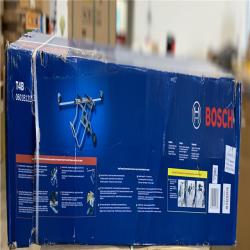 DALLAS LOCATION - Bosch Portable Folding Gravity Rise Miter Saw Stand with Wheels