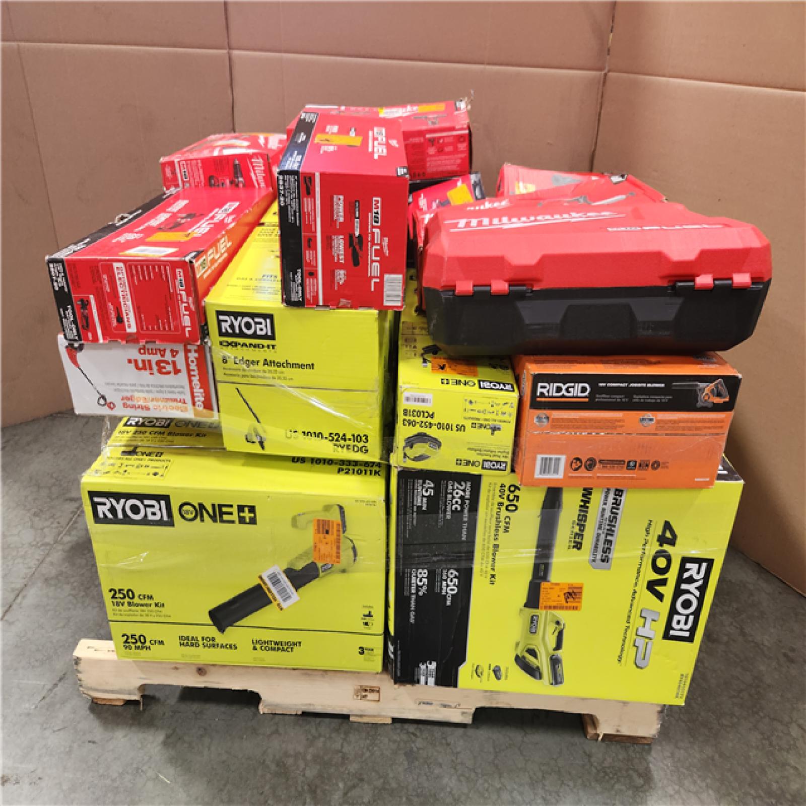 CALIFORNIA AS-IS TOOL PALLET