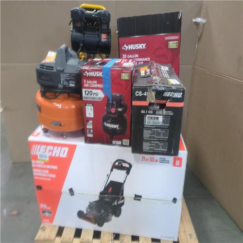 California AS-IS OUTDOOR POWER EQUIPMENT